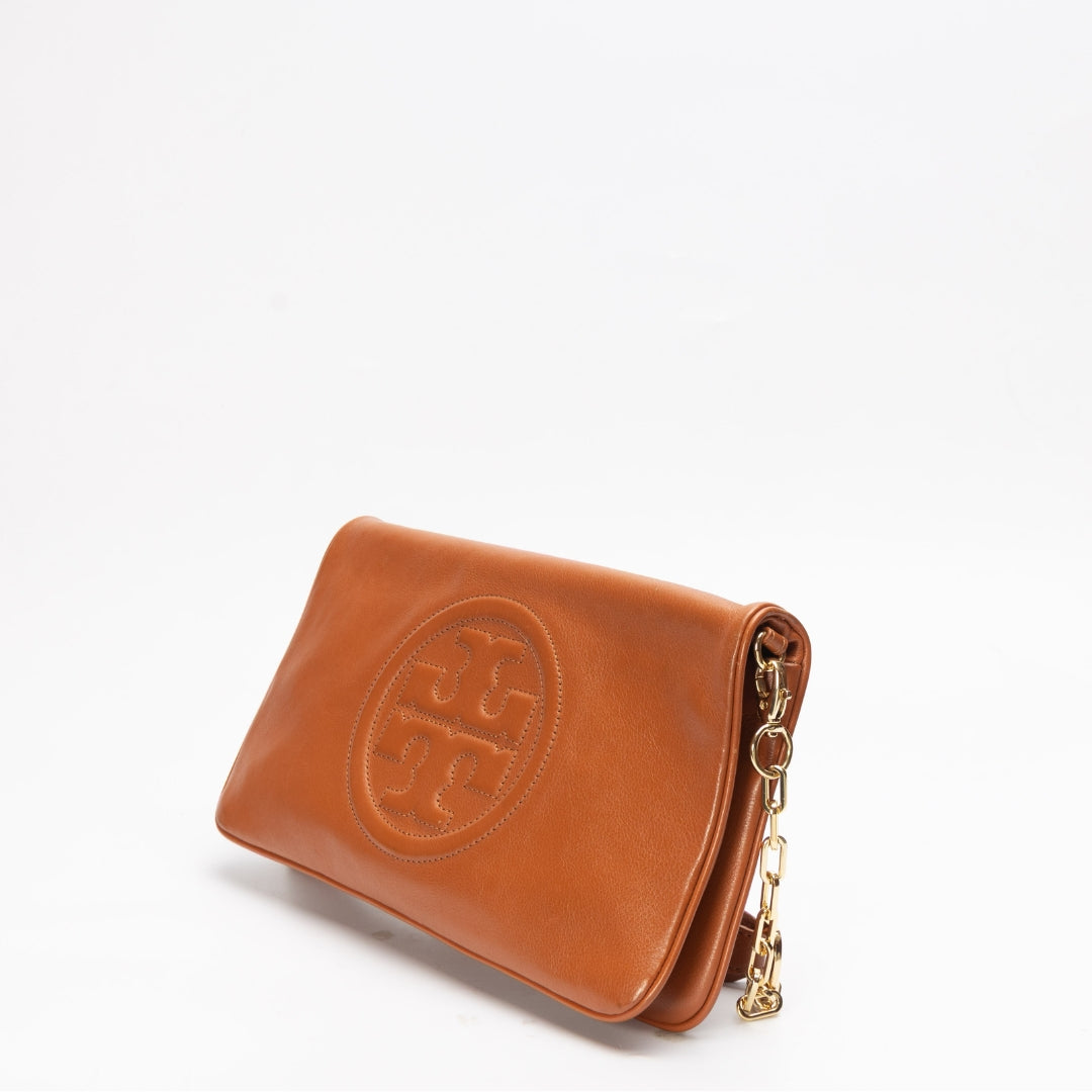 Tory Burch Brown Reva Shoulder Bag