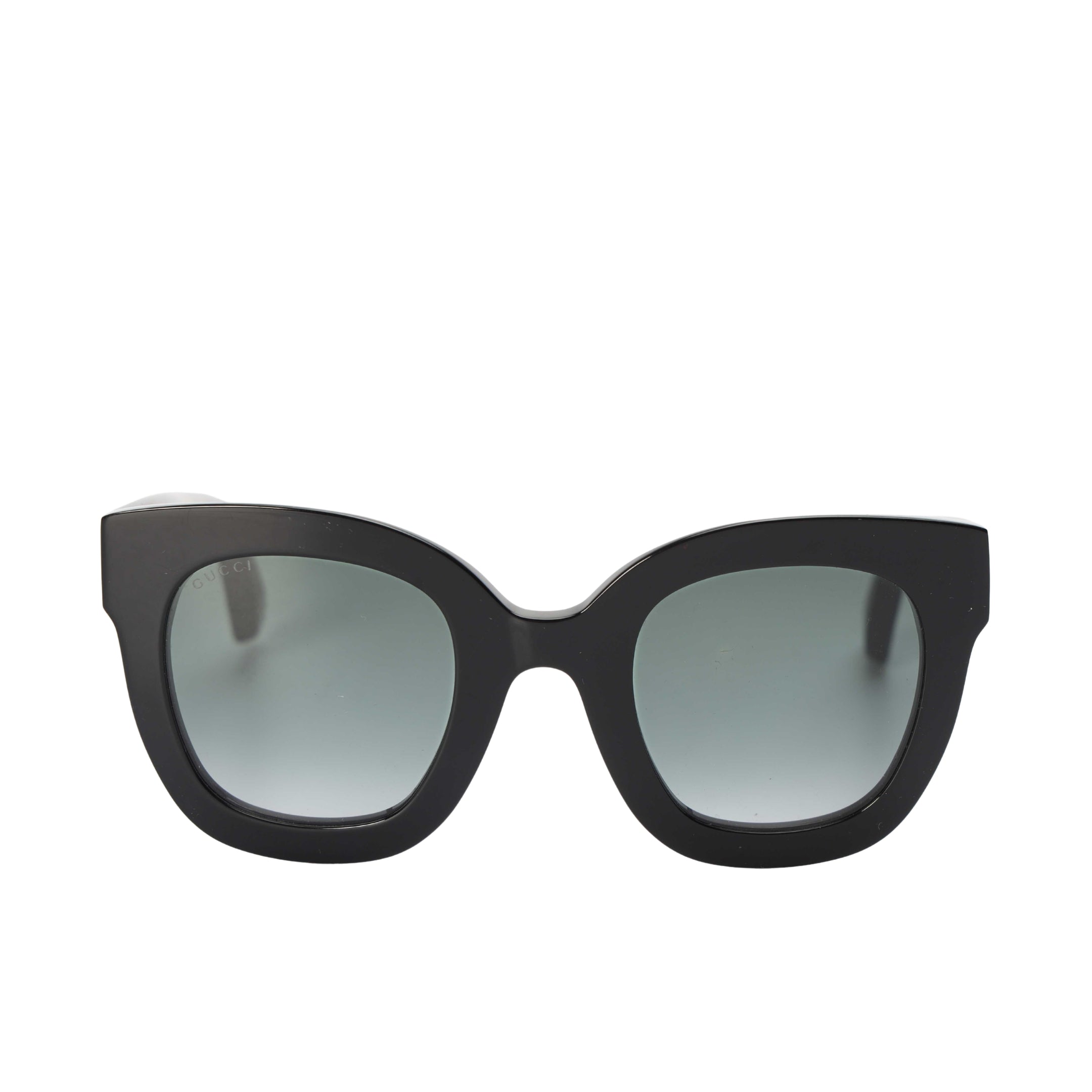 Gucci Acetate Crystal Star Round Frame Sunglasses