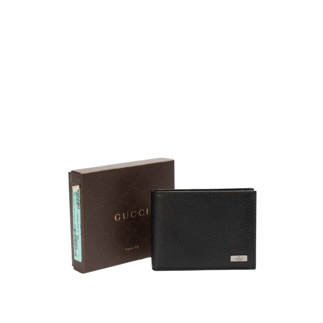 Gucci Black Bi-Fold Wallet