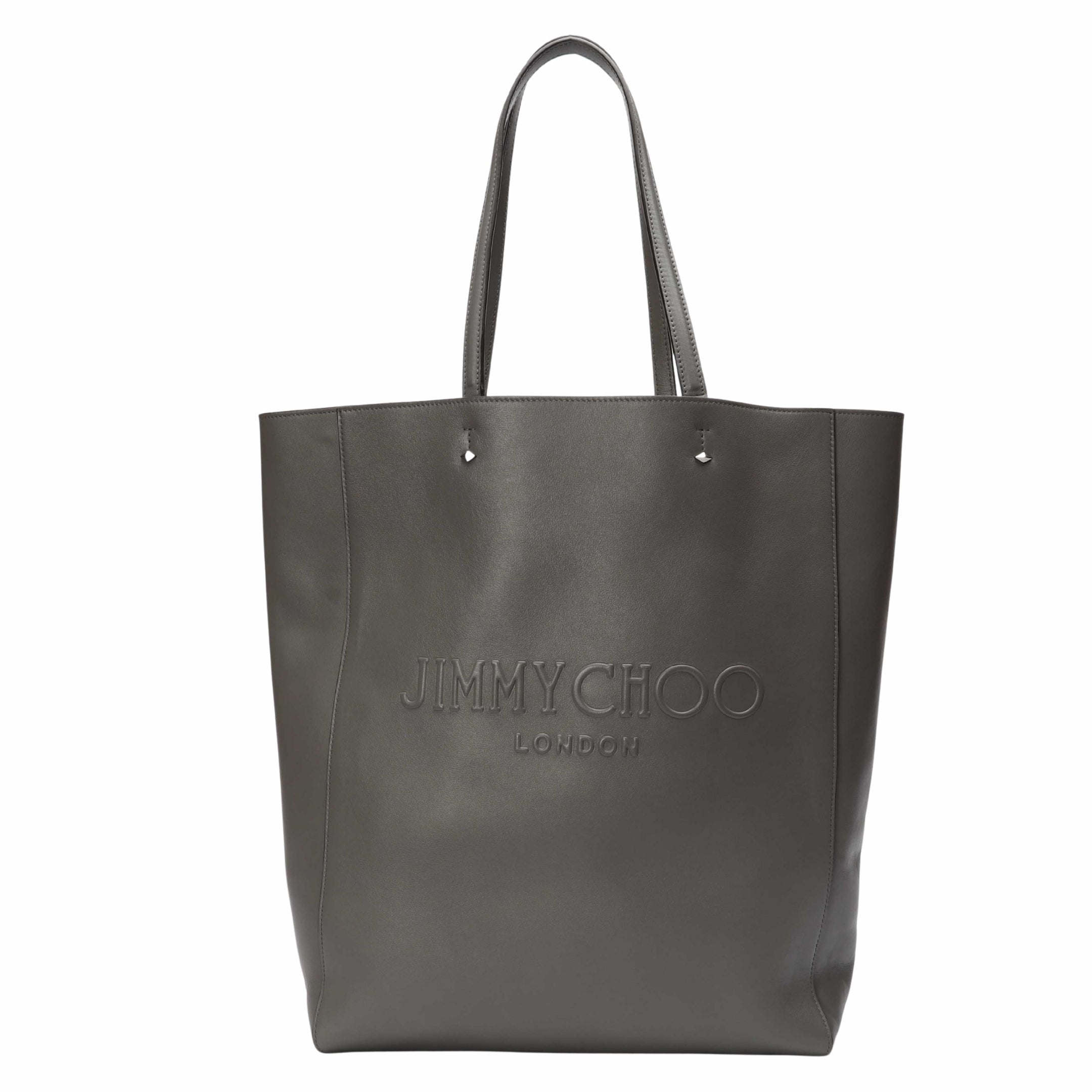 Jimmy Choo Grey Large Lenny Tote
