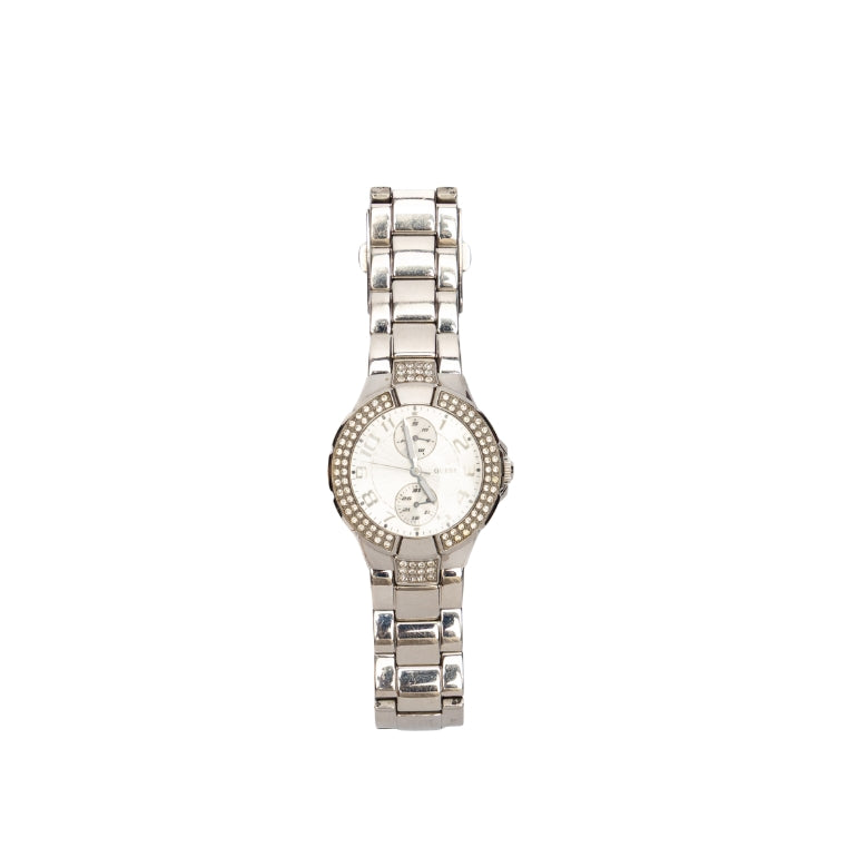 Guess Women Mini Prism Steel Watch