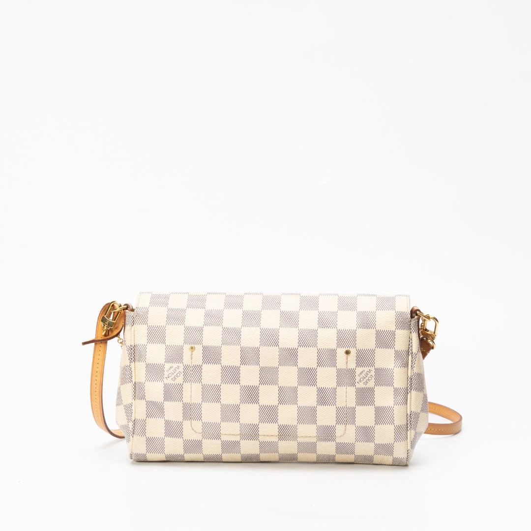 Louis Vuitton Damier Azur Favourite MM Bag