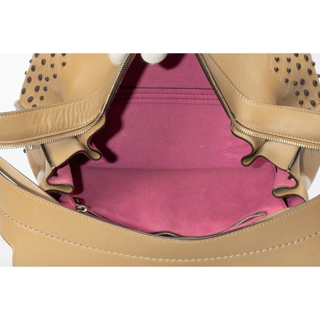 Tod's Wave Studded Crossbody Bag