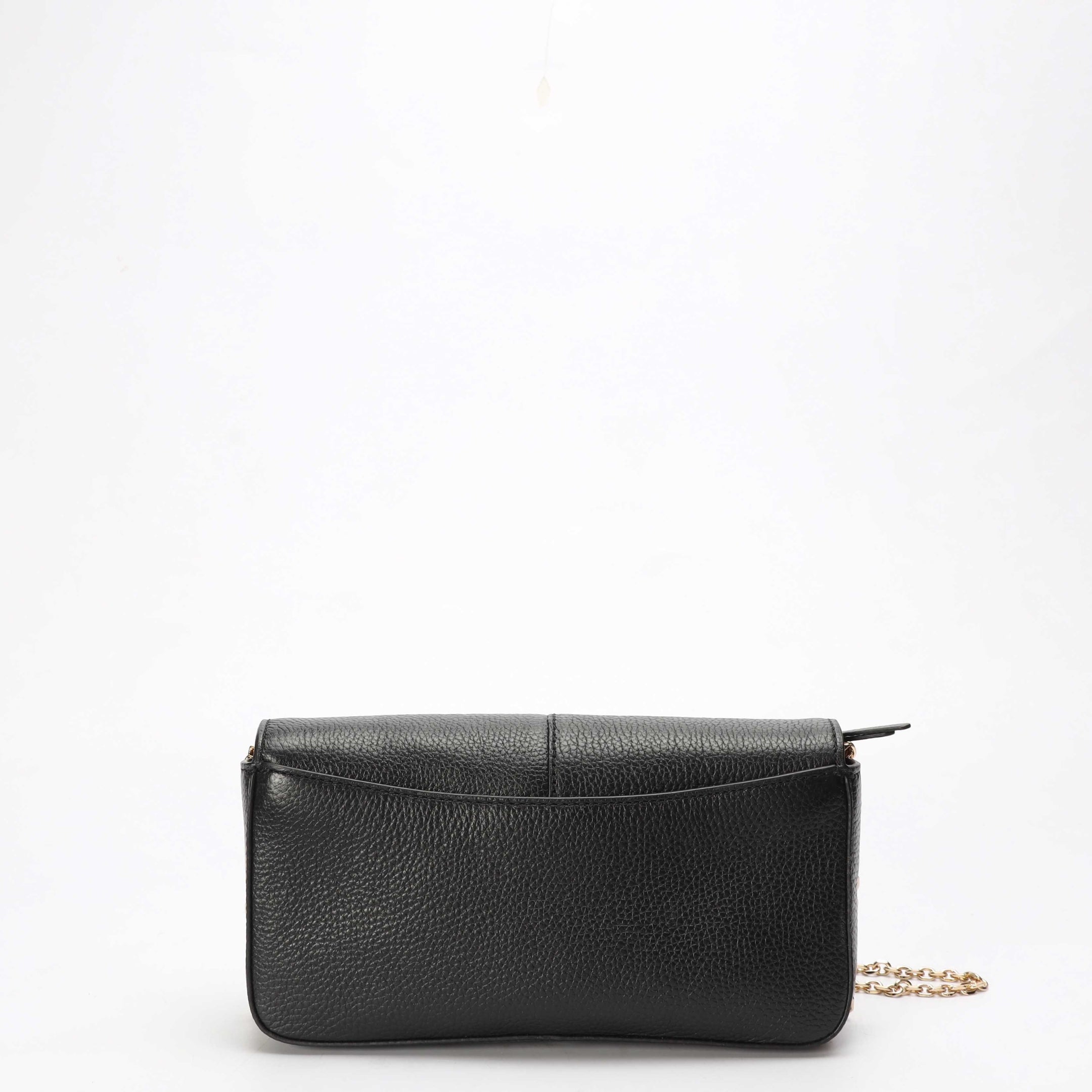 Michael Kors Izzy Black Chain Clutch