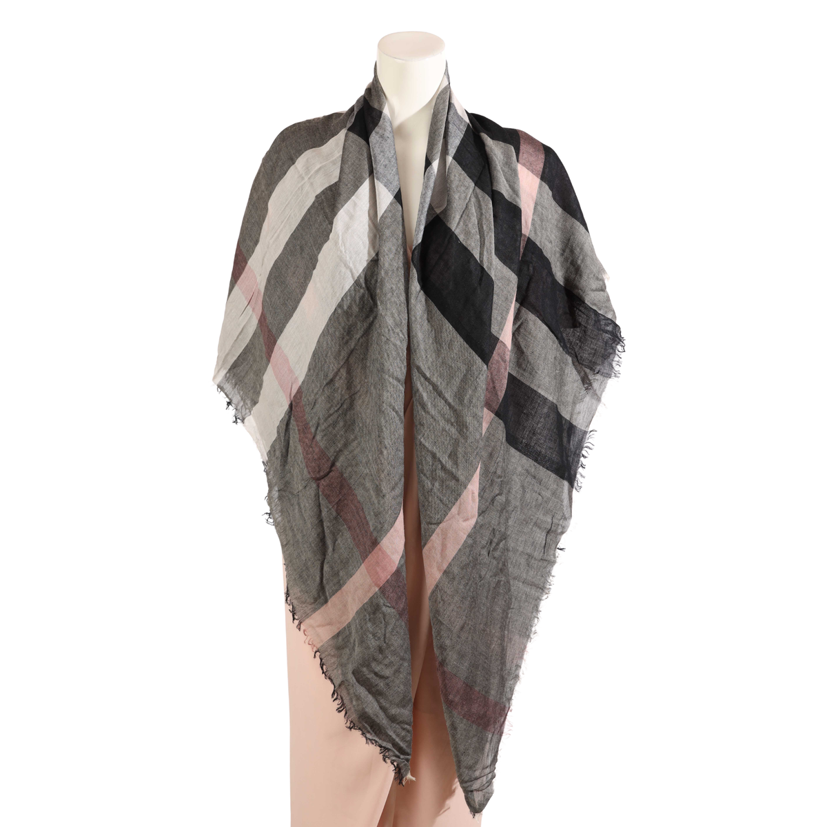 Burberry Check Square Scarf