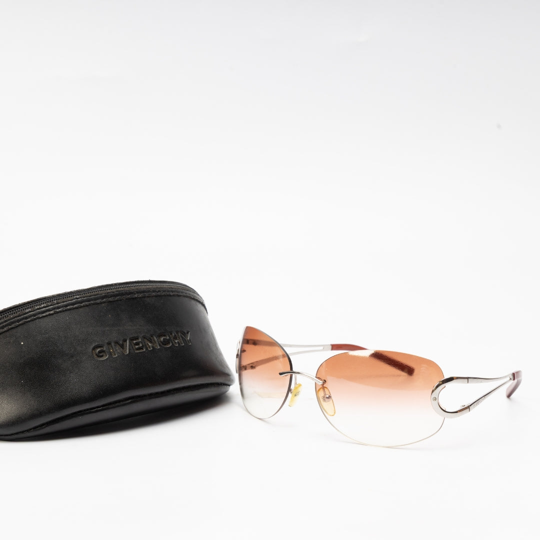 Givenchy Oval Gradient Sunglasses