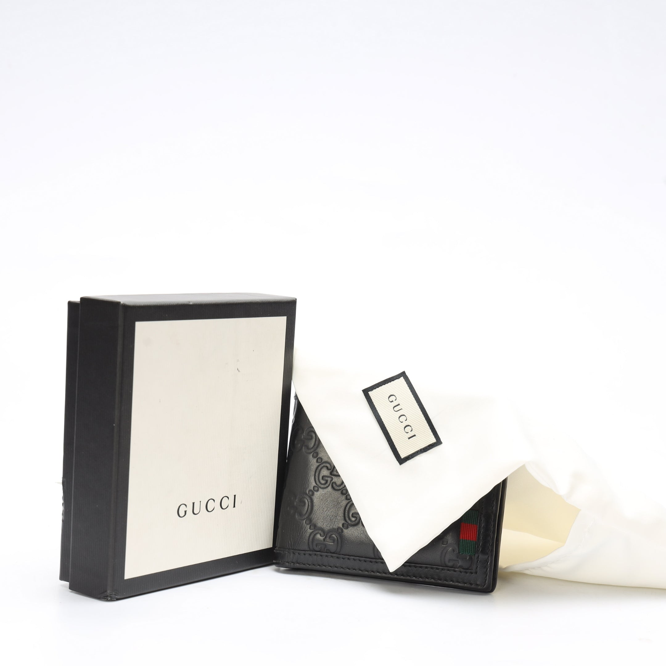 Gucci GG Web Bifold Wallet