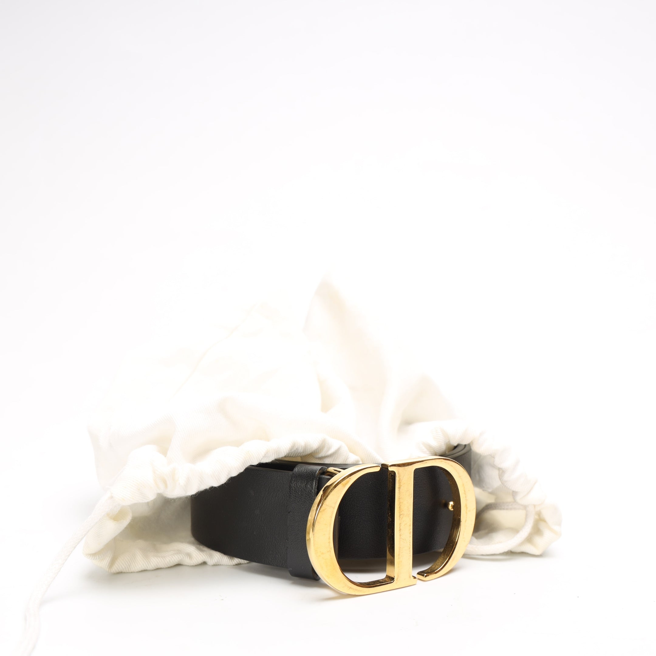Dior 30 Montaigne Black Belt