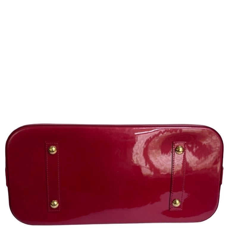Louis Vuitton Vernis Alma MM Tote Bag