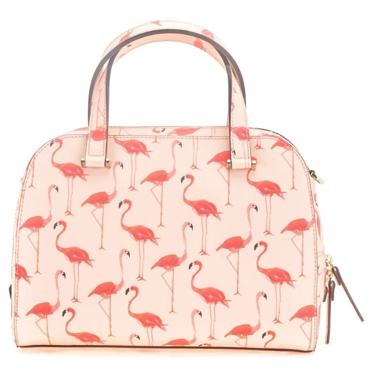 Kate Spade Felix Newbury Lane Flamingo Satchel