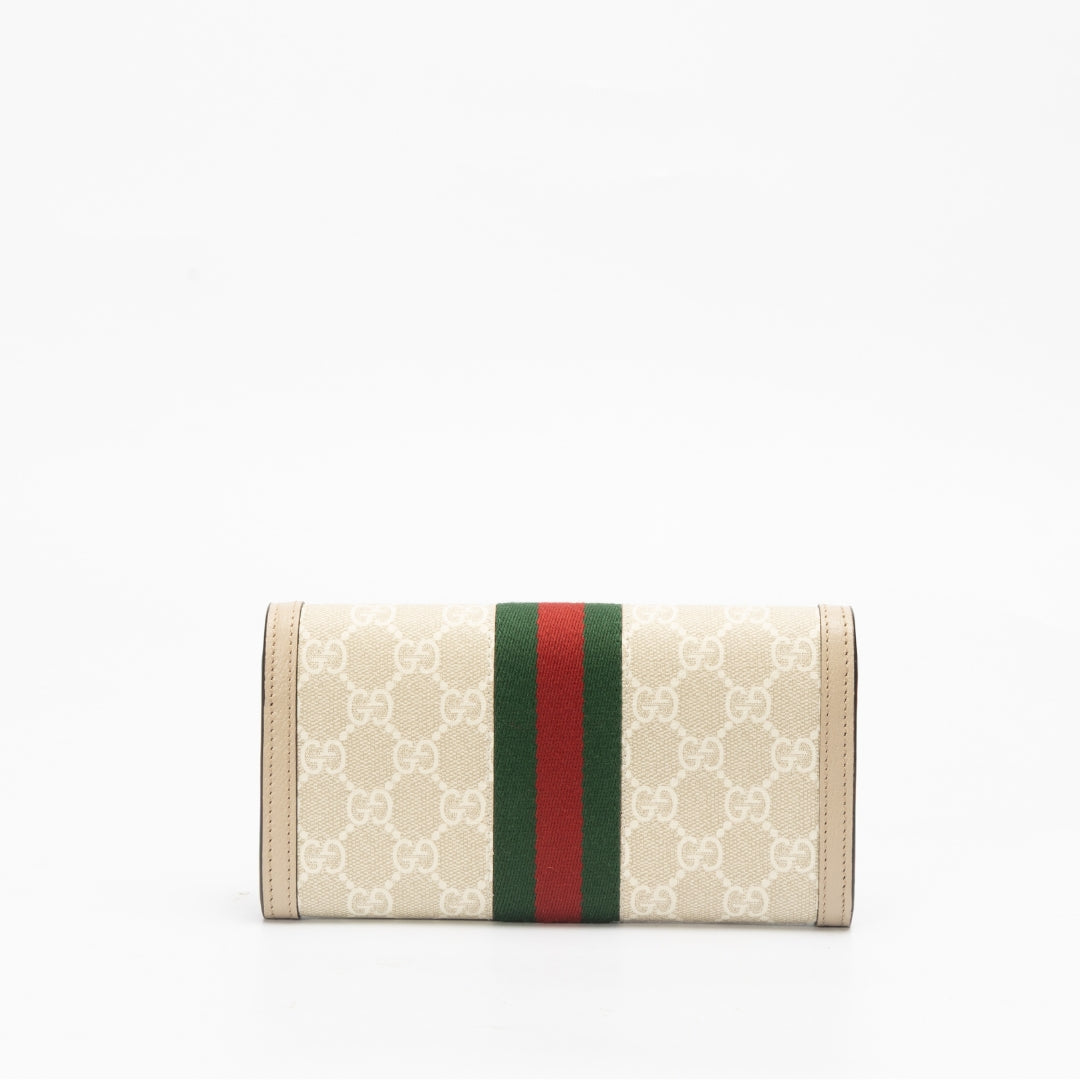 Gucci Ophidia GG Supreme Continental Wallet