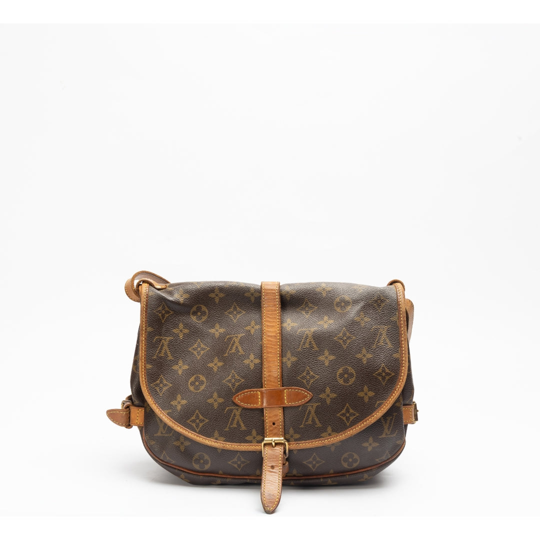 Louis Vuitton Monogram Canvas Saumur 30 Bag
