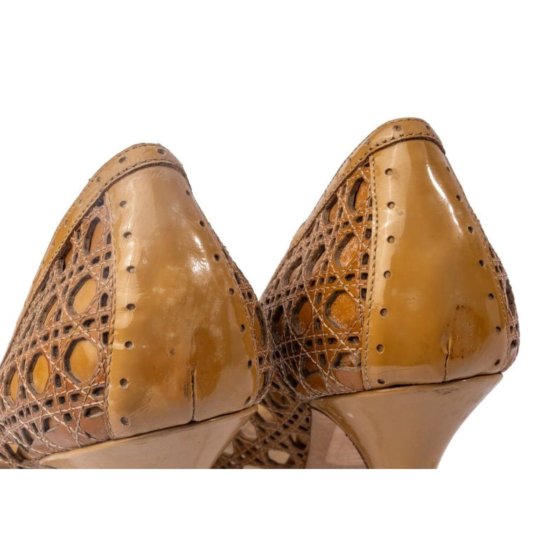 Dior Cannage Cut-Out Pumps