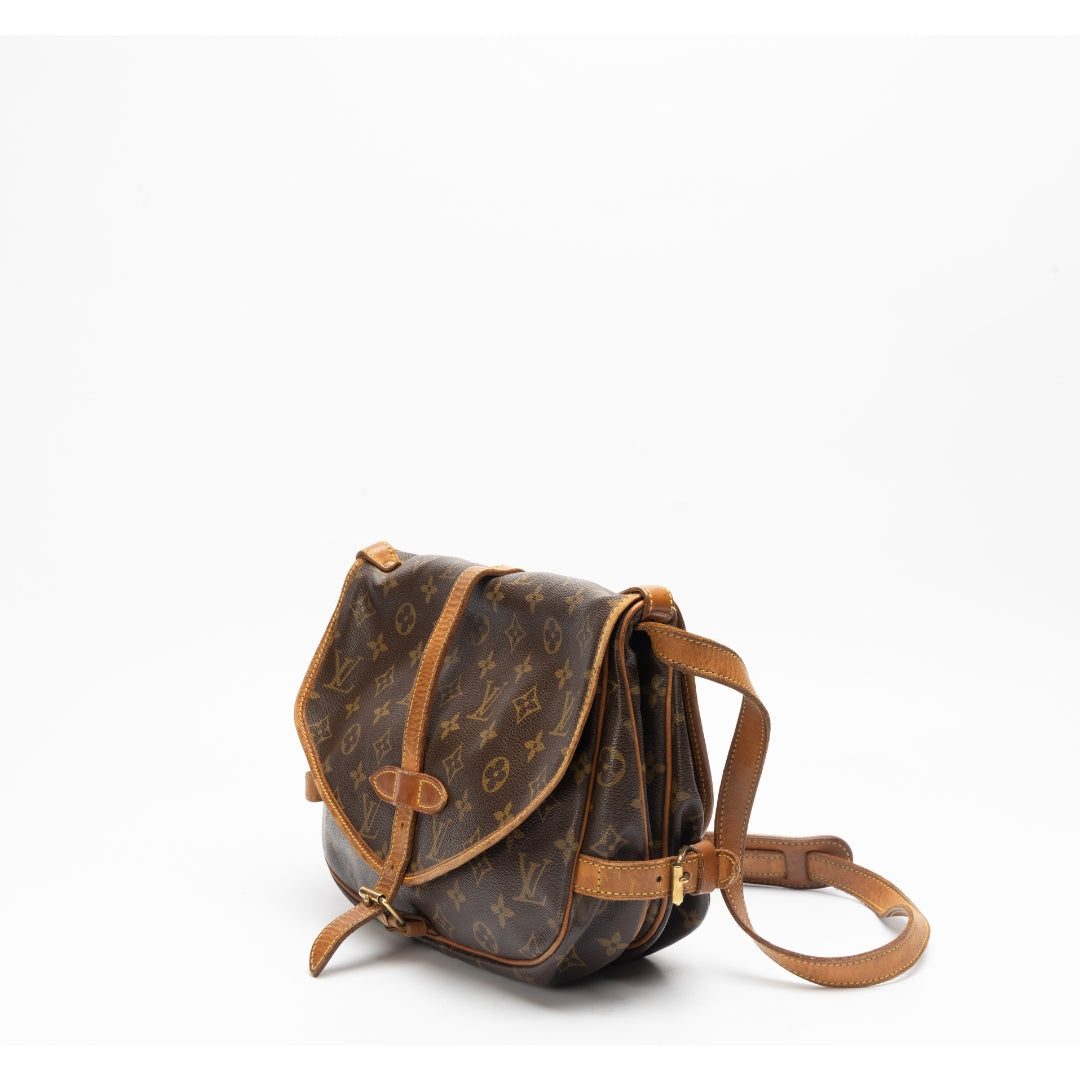 Louis Vuitton Monogram Canvas Saumur 30 Bag