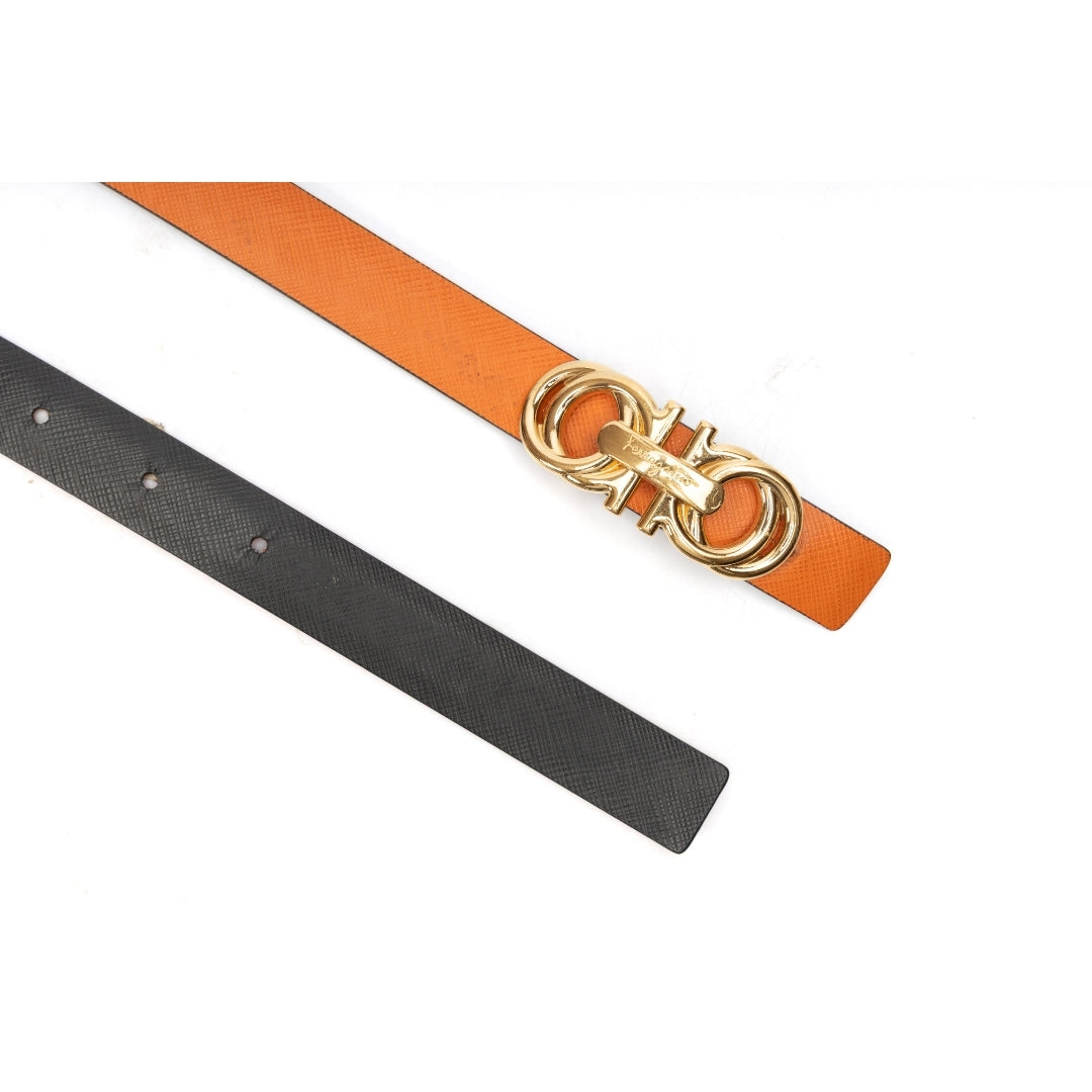Ferragamo Reversible & Adjustable Gancini Belt