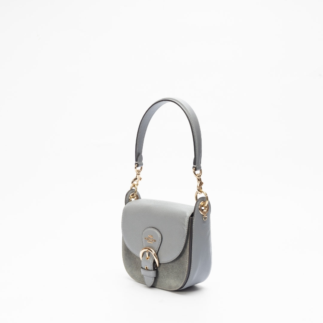 Coach Kelly suede shoulder bag