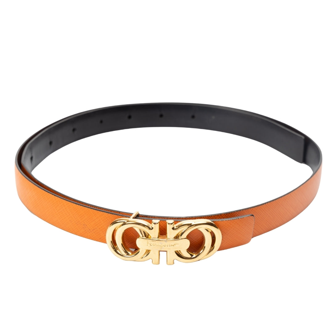 Ferragamo Reversible & Adjustable Gancini Belt
