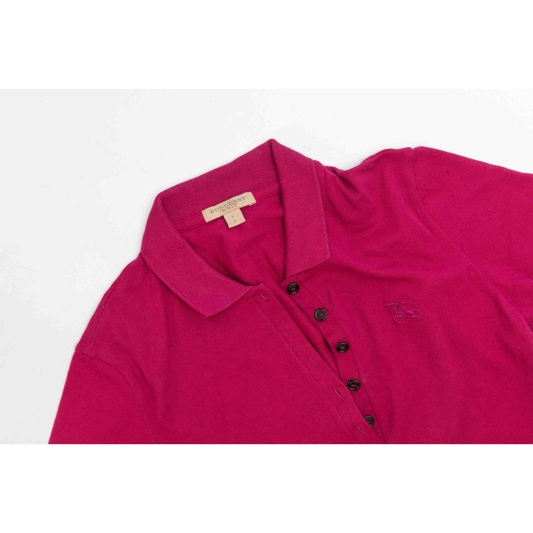 Burberry Pink Polo T Shirt