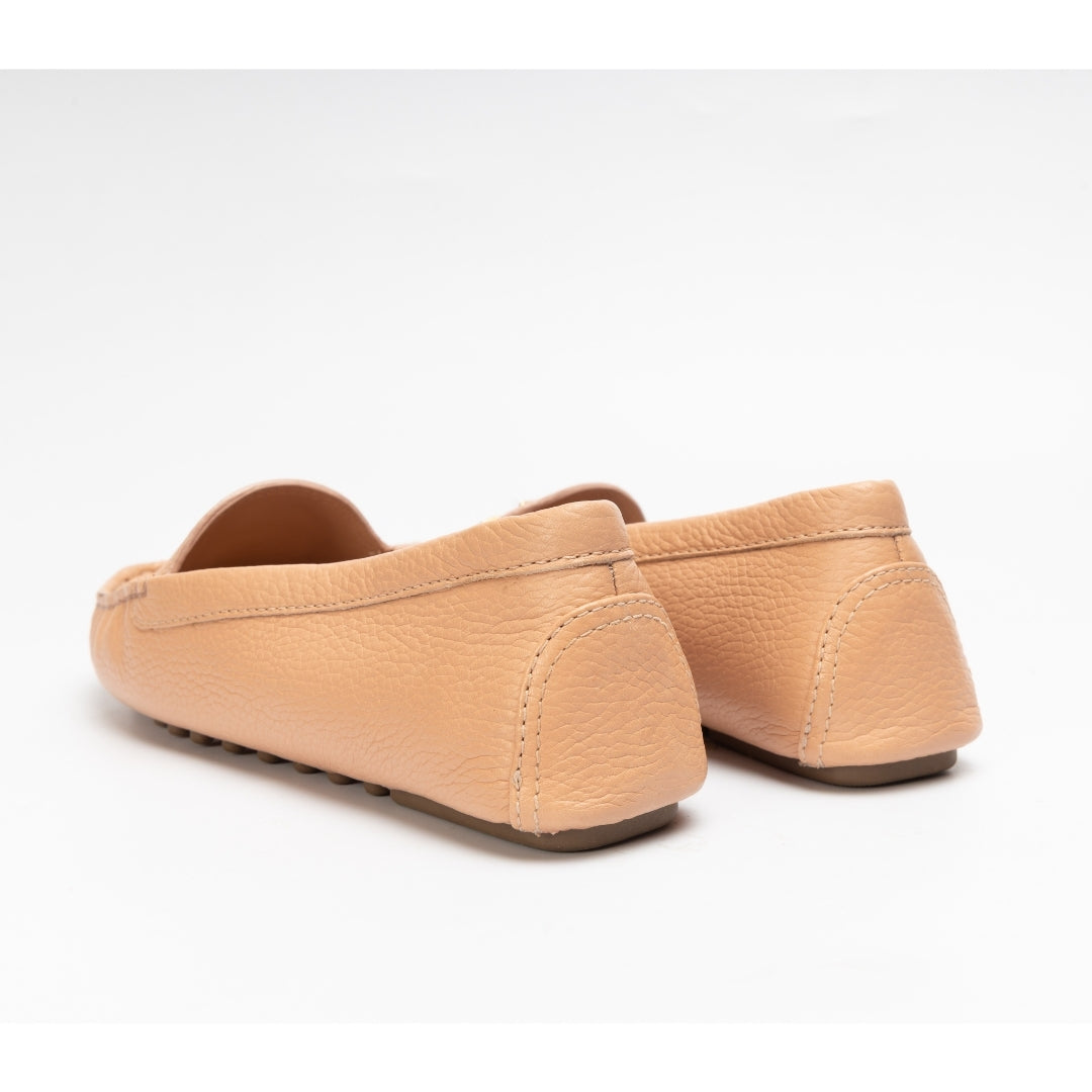 Tory Burch Brown Leather Lowell Loafers
