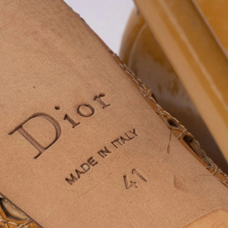 Dior Cannage Cut-Out Pumps