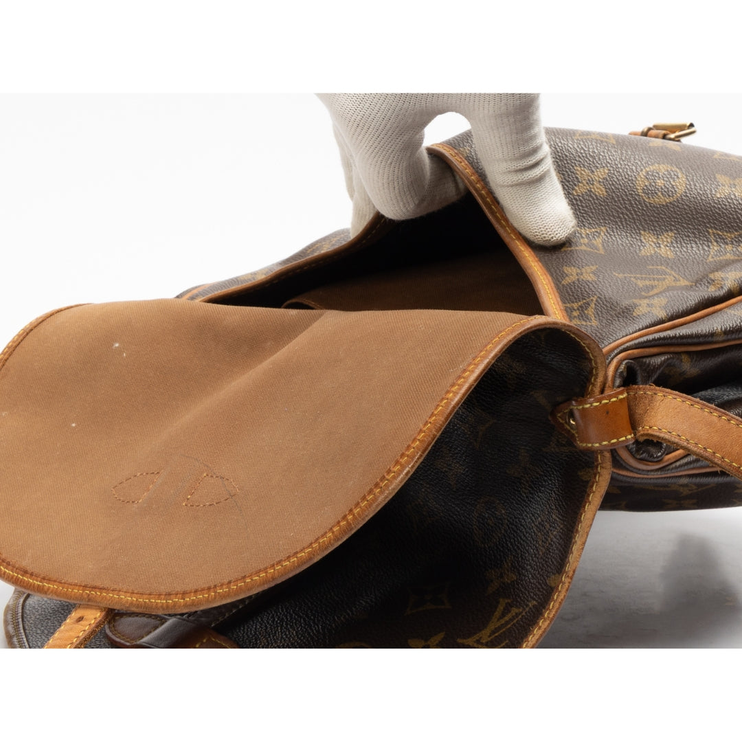 Louis Vuitton Monogram Canvas Saumur 30 Bag