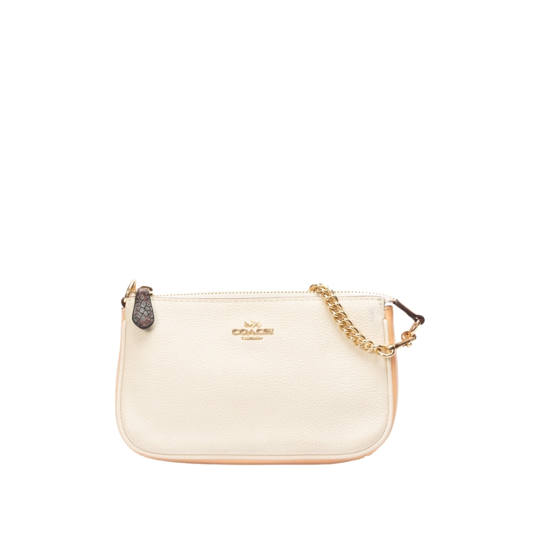 Coach Leather Wristlet