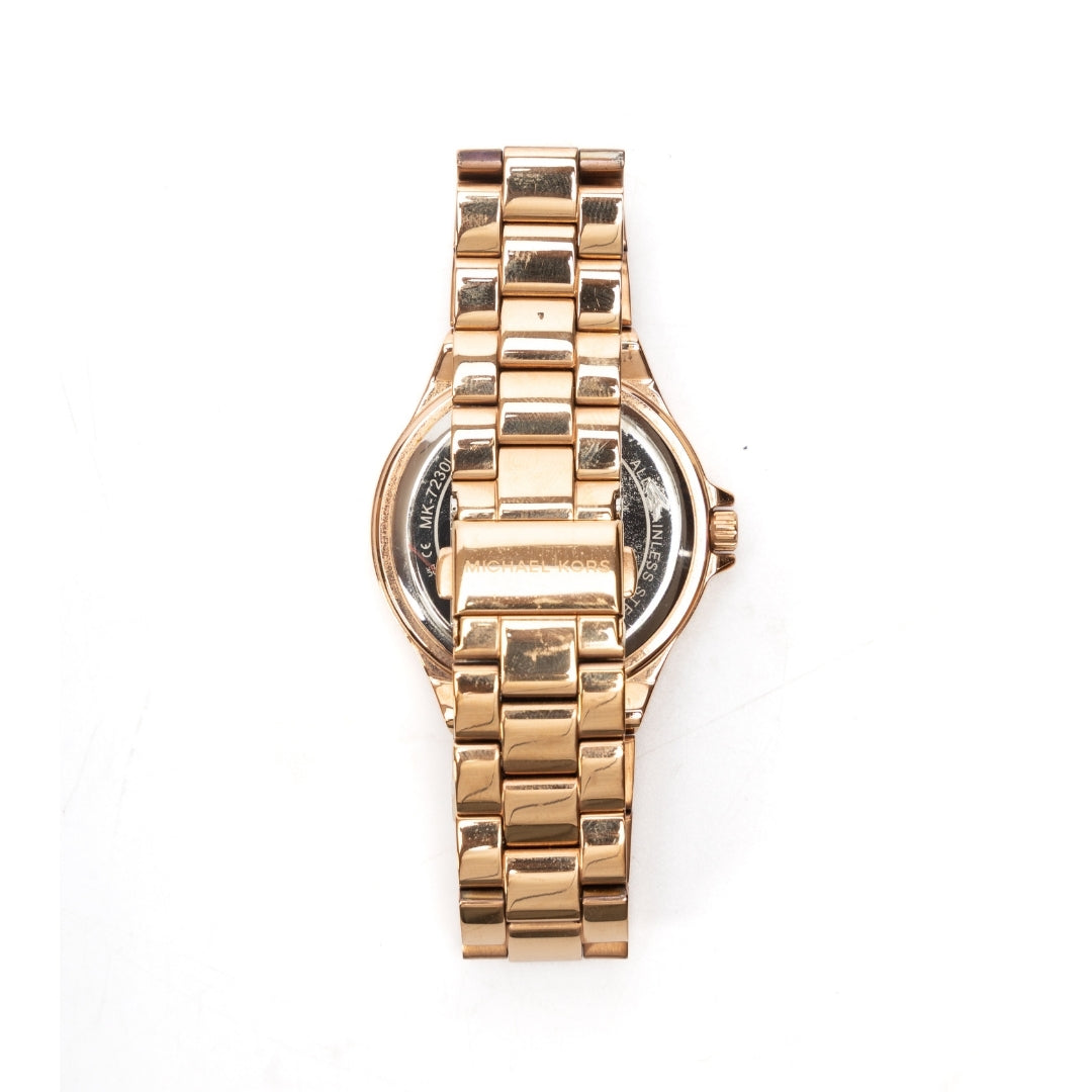 Michael Kors Lennox Pavé Logo Watch