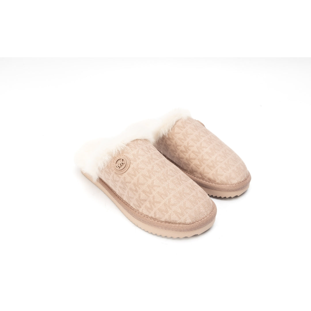 Michael Kors Janis monogram-print slipper