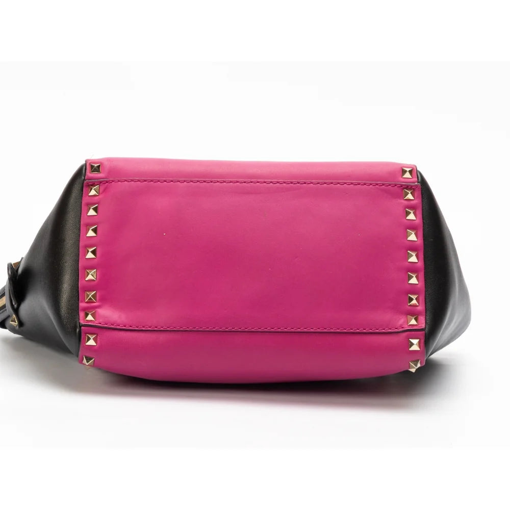 Valentino Rockstud Top Handle Bag