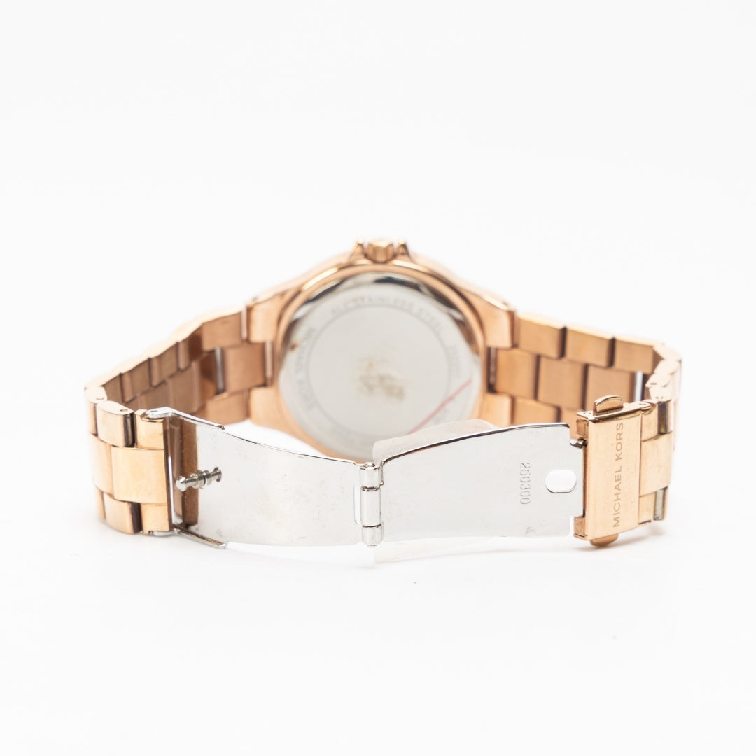 Michael Kors Lennox Pavé Logo Watch