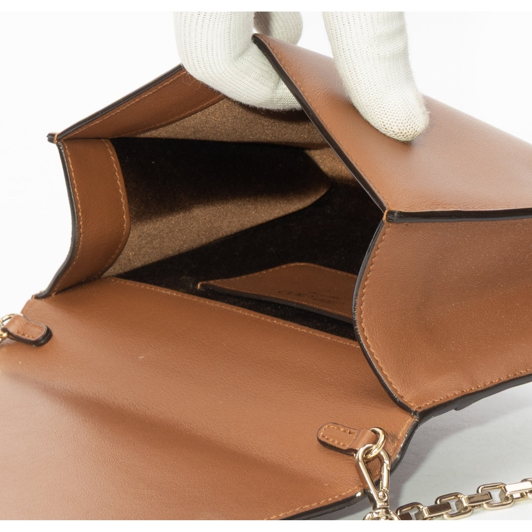 Jimmy Choo Amber Leather Crossbody Bag