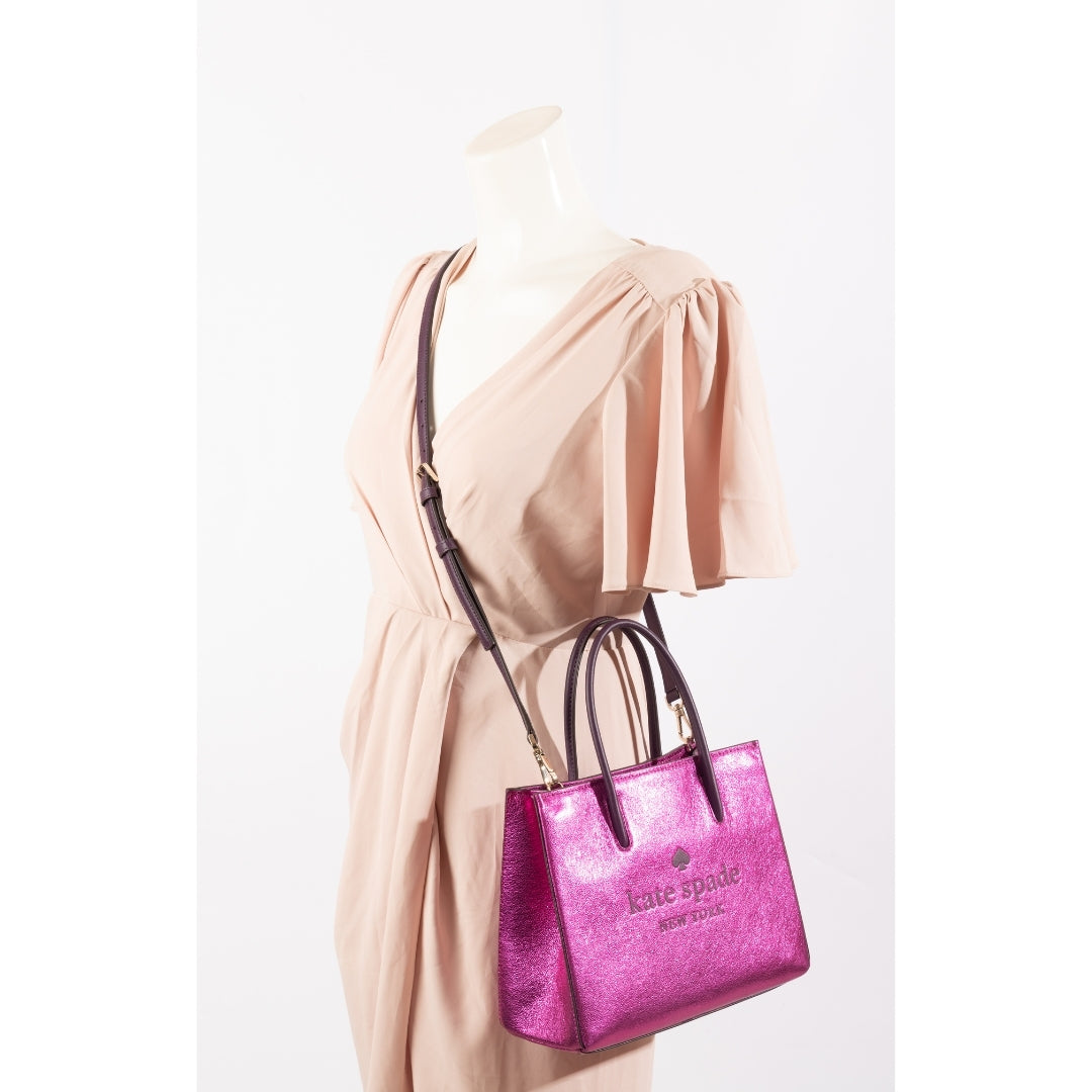 Kate Spade Trista Crinkle Patent Shopper bag