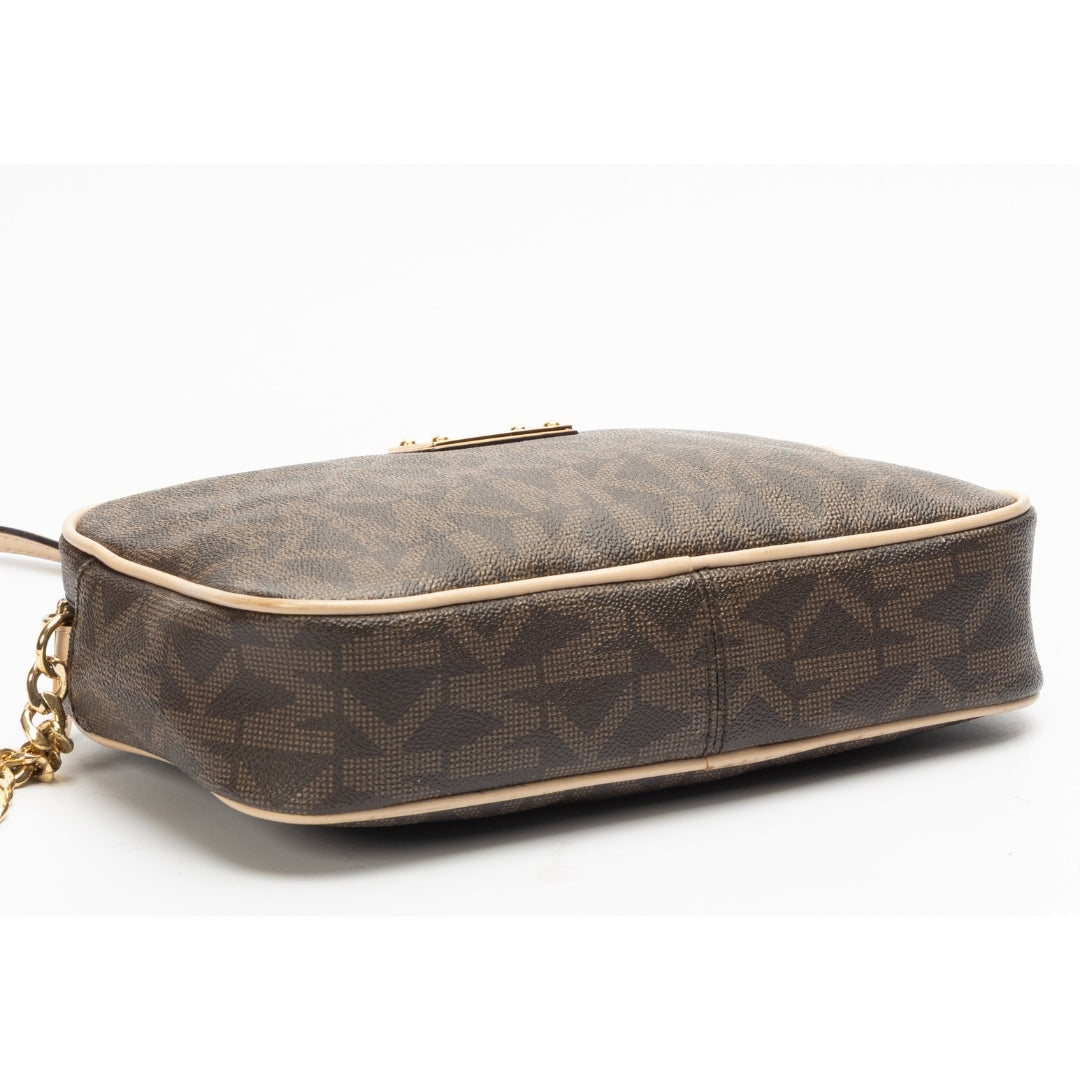 Michael Kors Jet Set Medium Logo Crossbody Bag