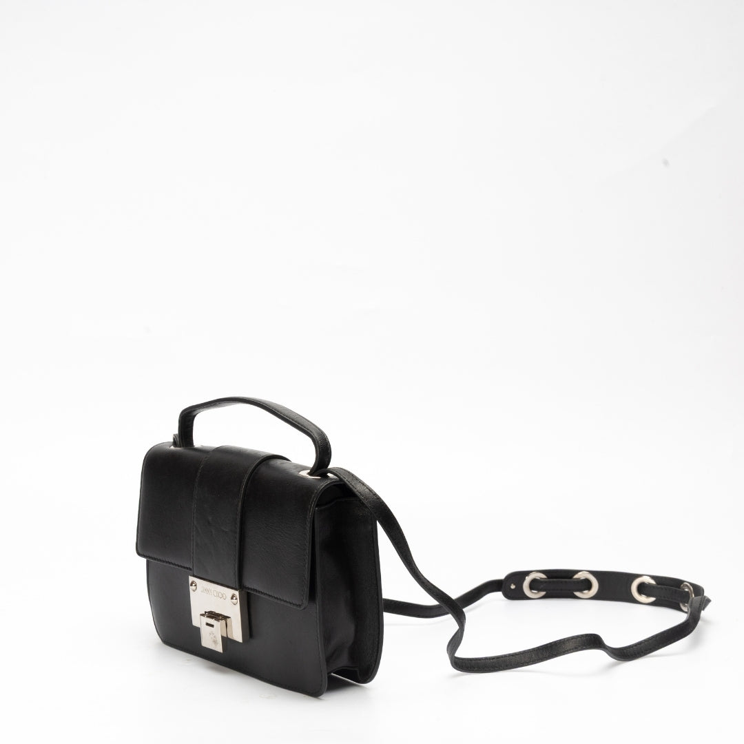 Jimmy Choo Leather Rebel Crossbody Bag