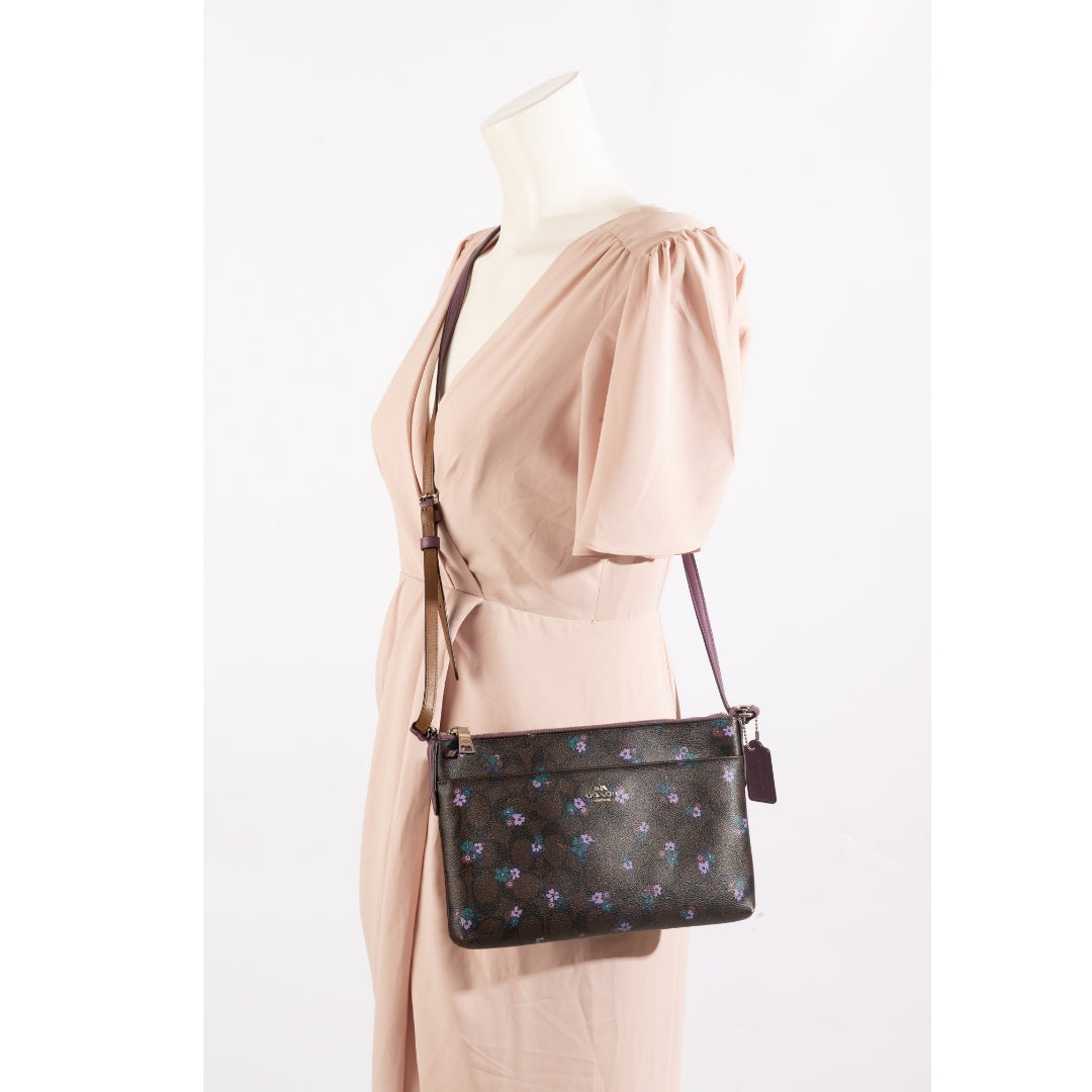 Coach Floral Print Crossbody