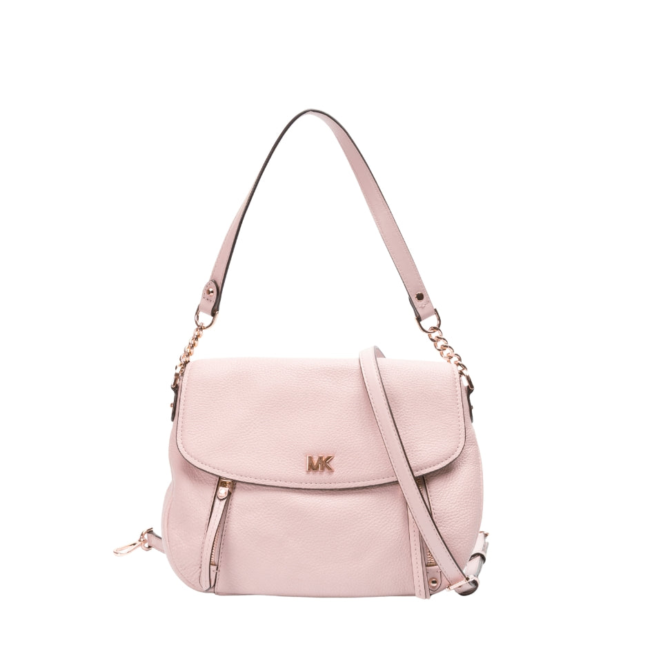 Michael Kors Bedford Medium Pebbled Leather Shoulder Bag