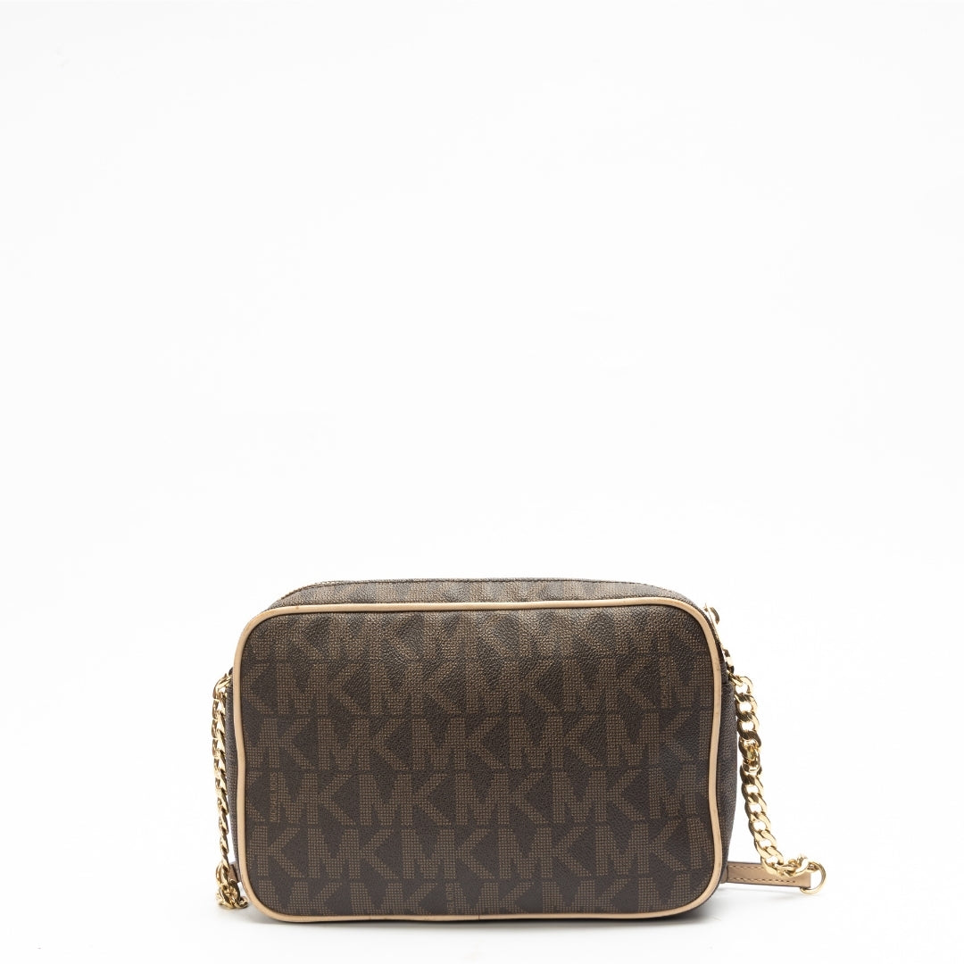 Michael Kors Jet Set Medium Logo Crossbody Bag