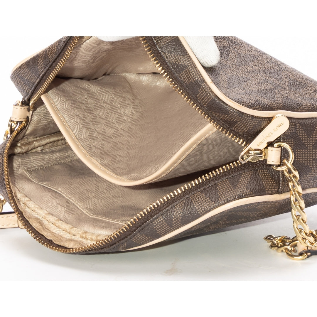 Michael Kors Jet Set Medium Logo Crossbody Bag