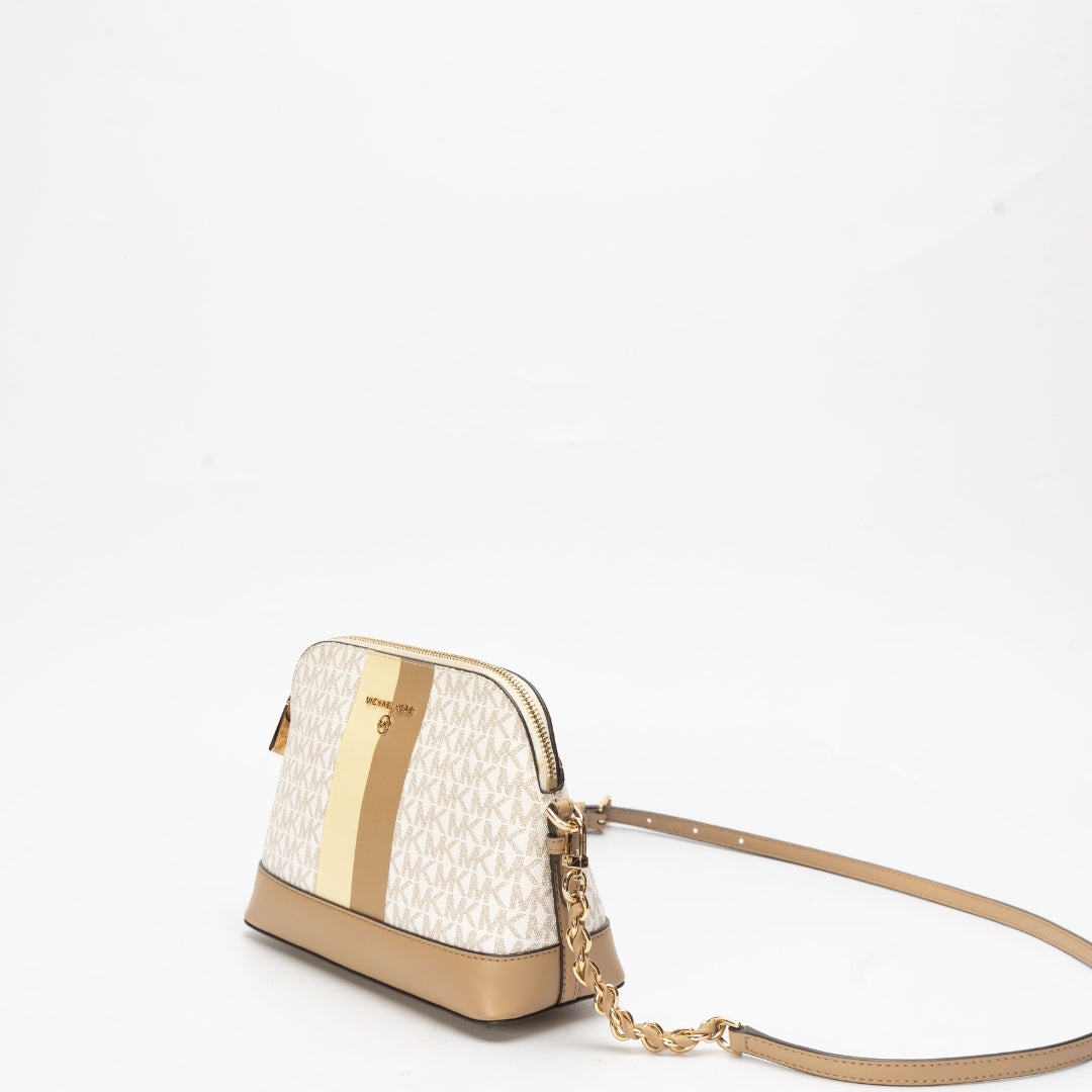 Michael Kors Jet Set Logo Print Crossbody Bag