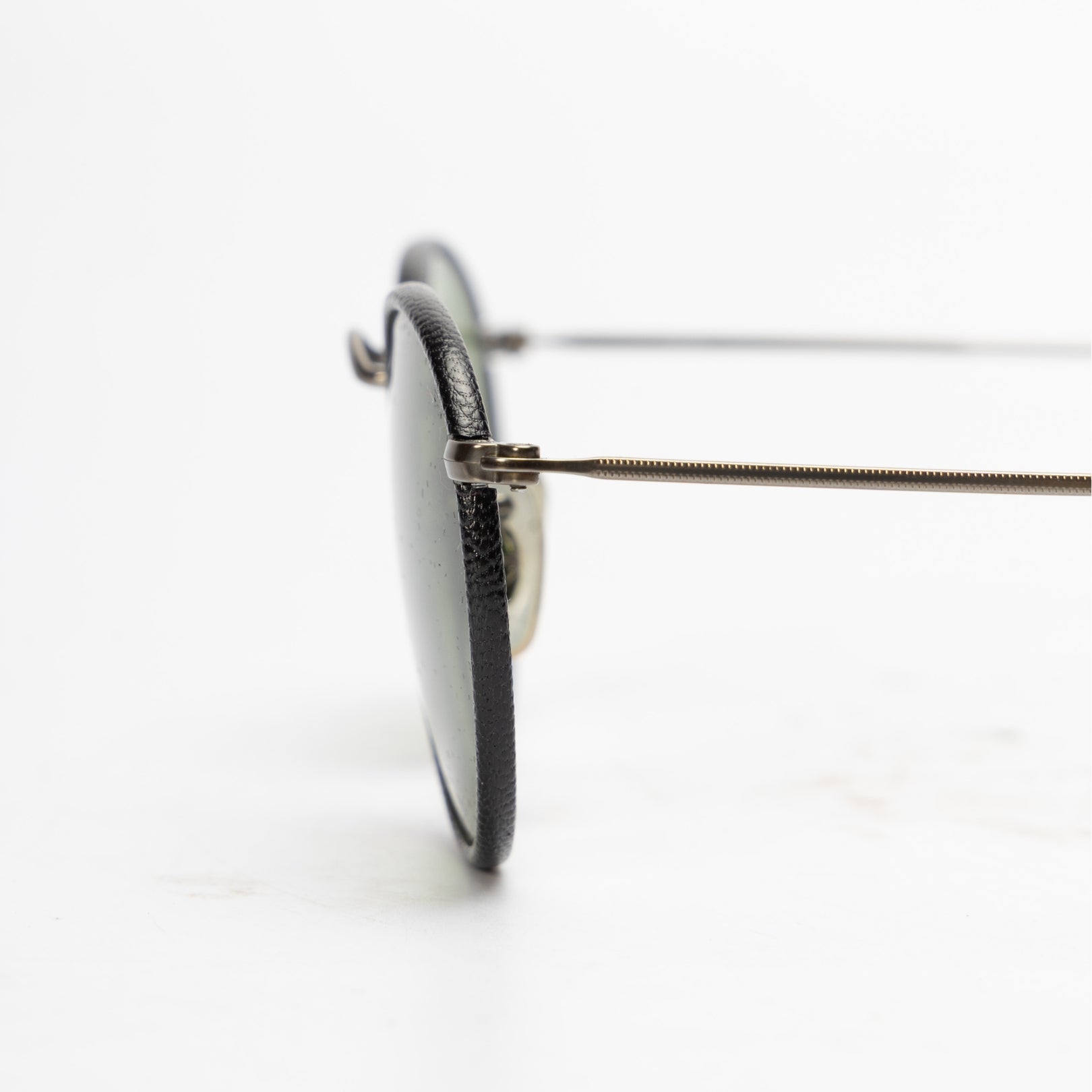 Ray Ban Green Round Metal Sunglasses