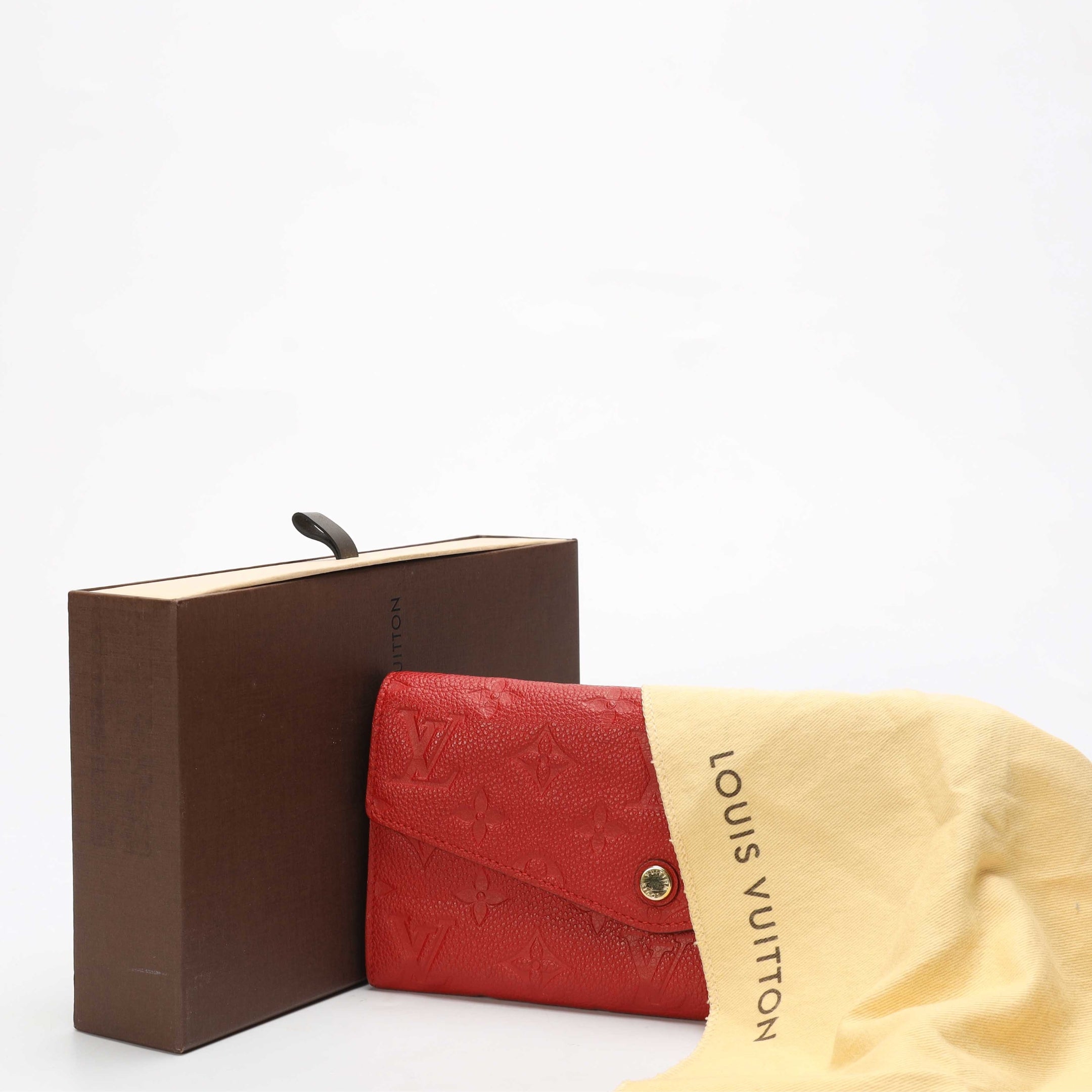Louis Vuitton Monogram Empreinte Sarah Wallet