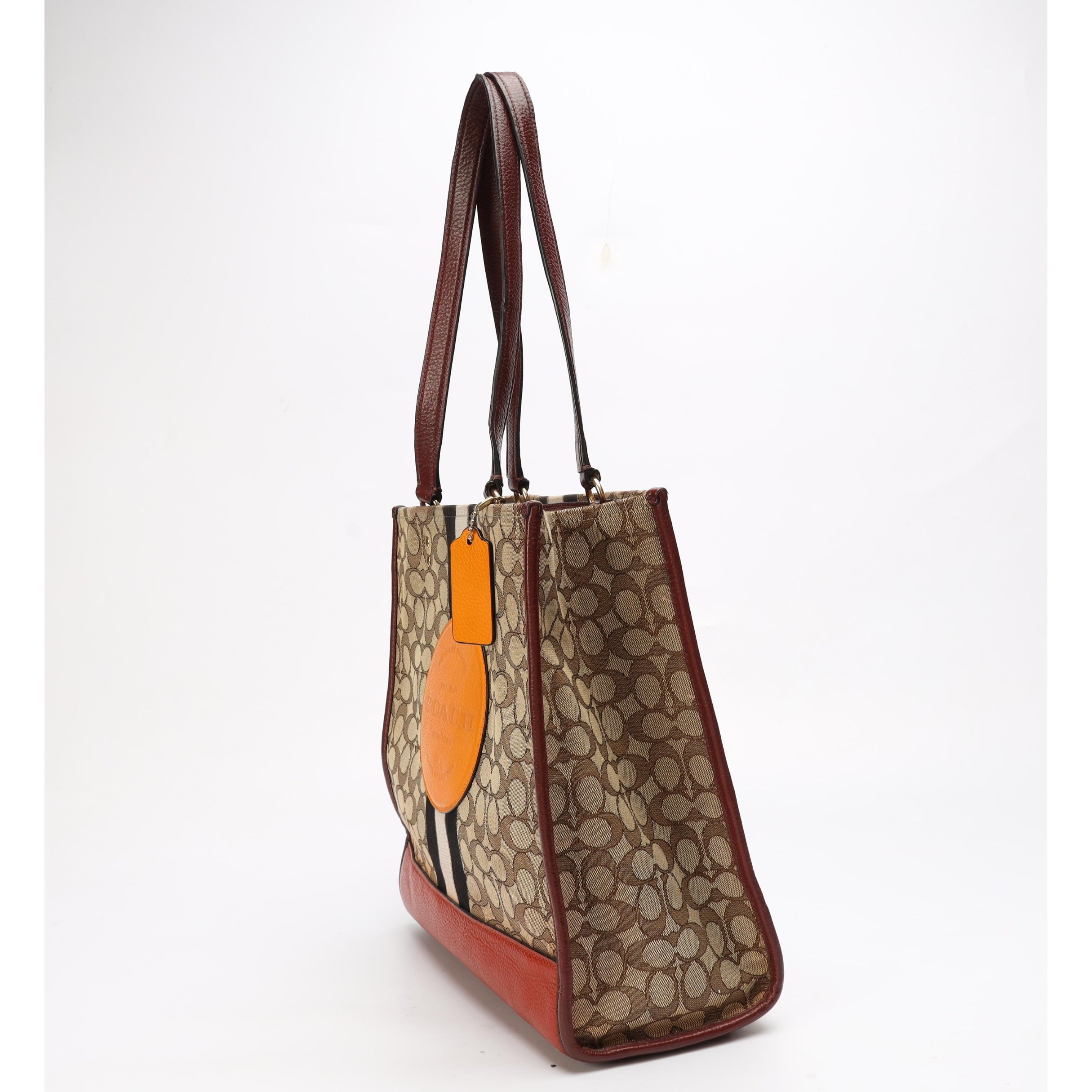 Coach Dempsey Signature Jacquard Carryall Tote