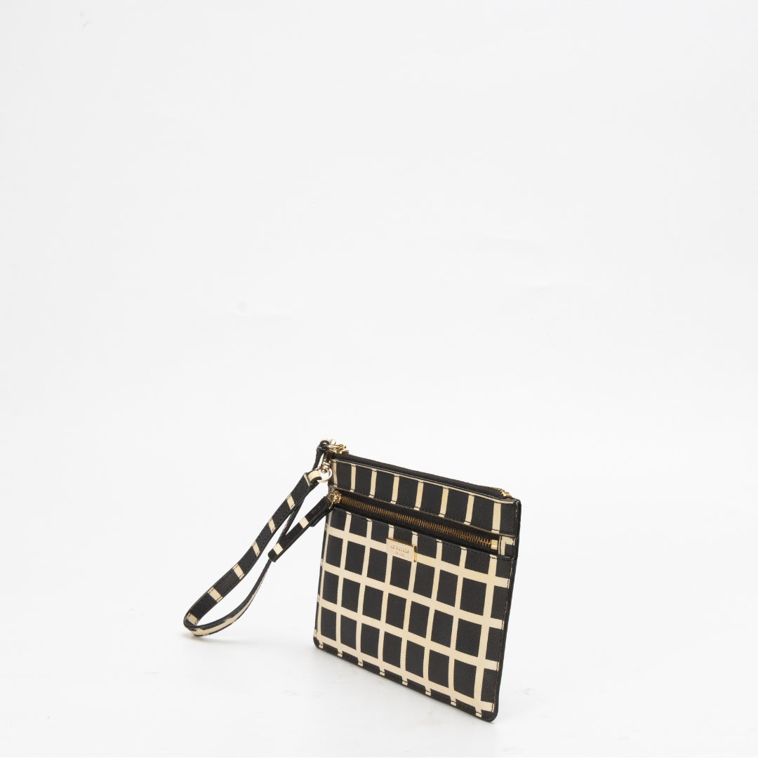Kate Spade Laurel Checkers Wristlet