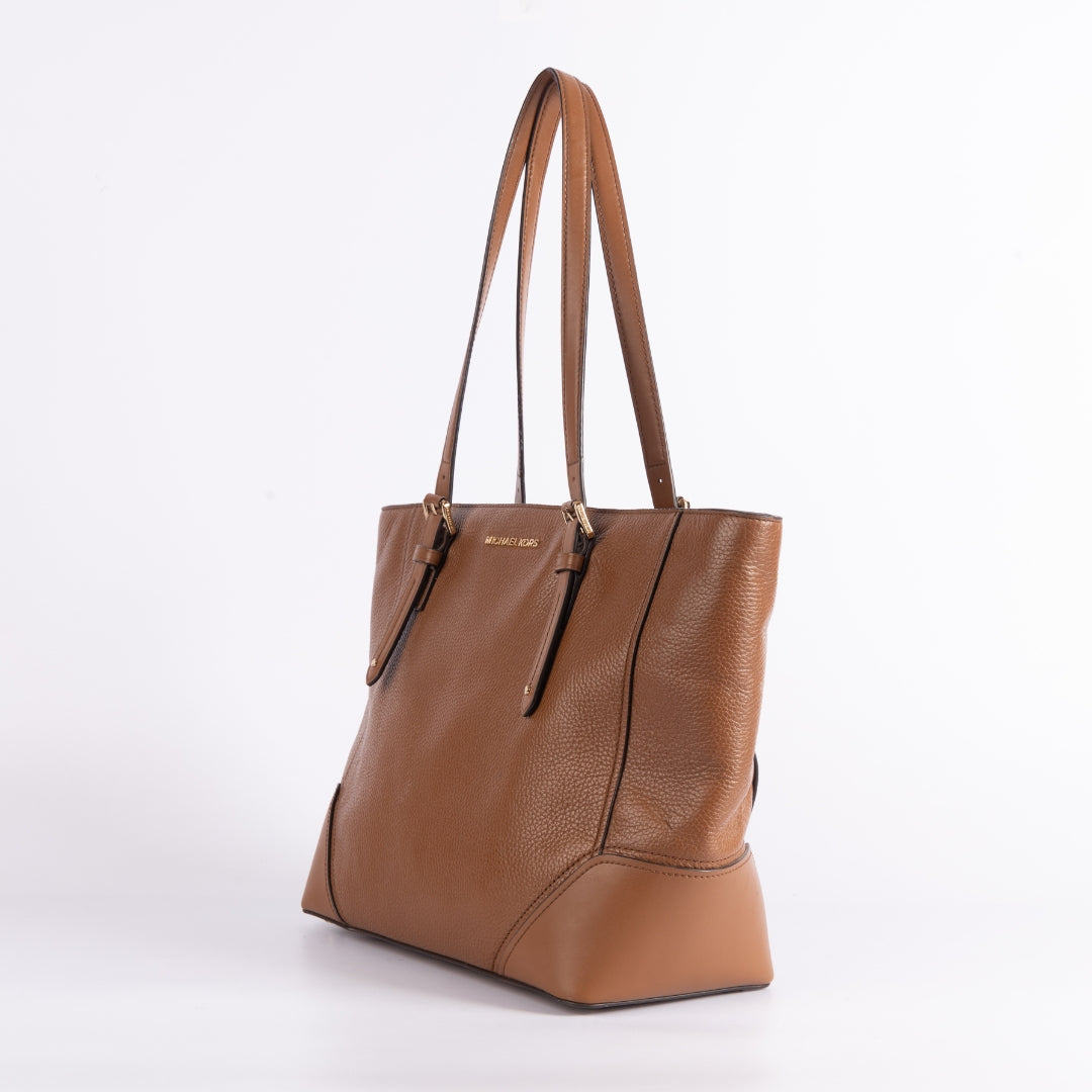 Michael Kors Aria Large Pebbled Leather Tote Bag