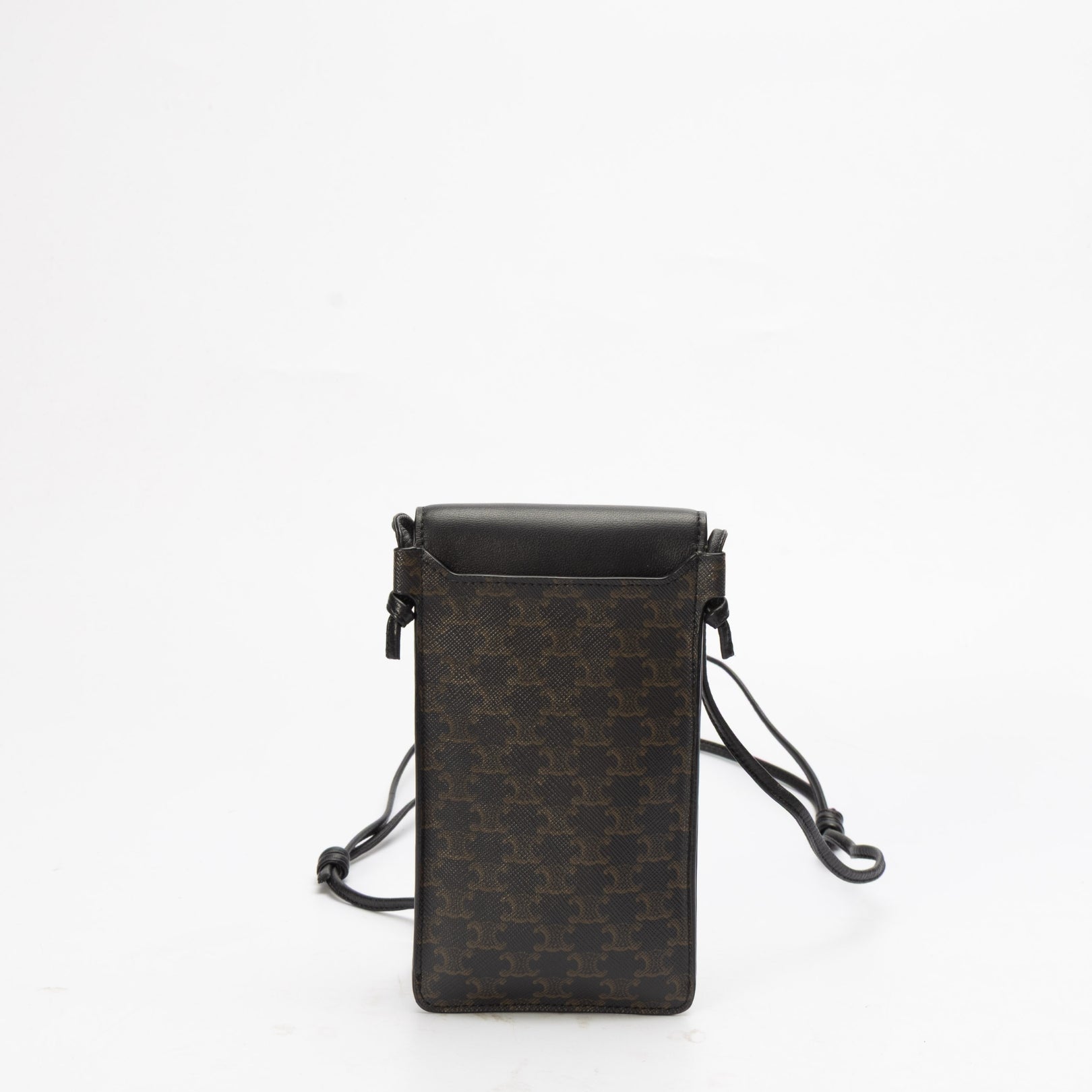 Celine Triomphe Canvas Phone Pouch