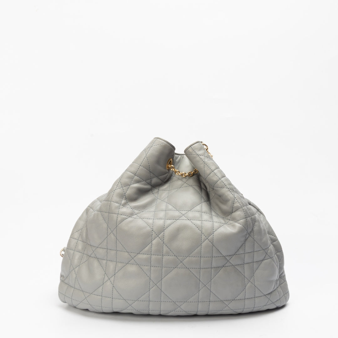 Christian Dior Large Cannage Ammi Bucket Bag