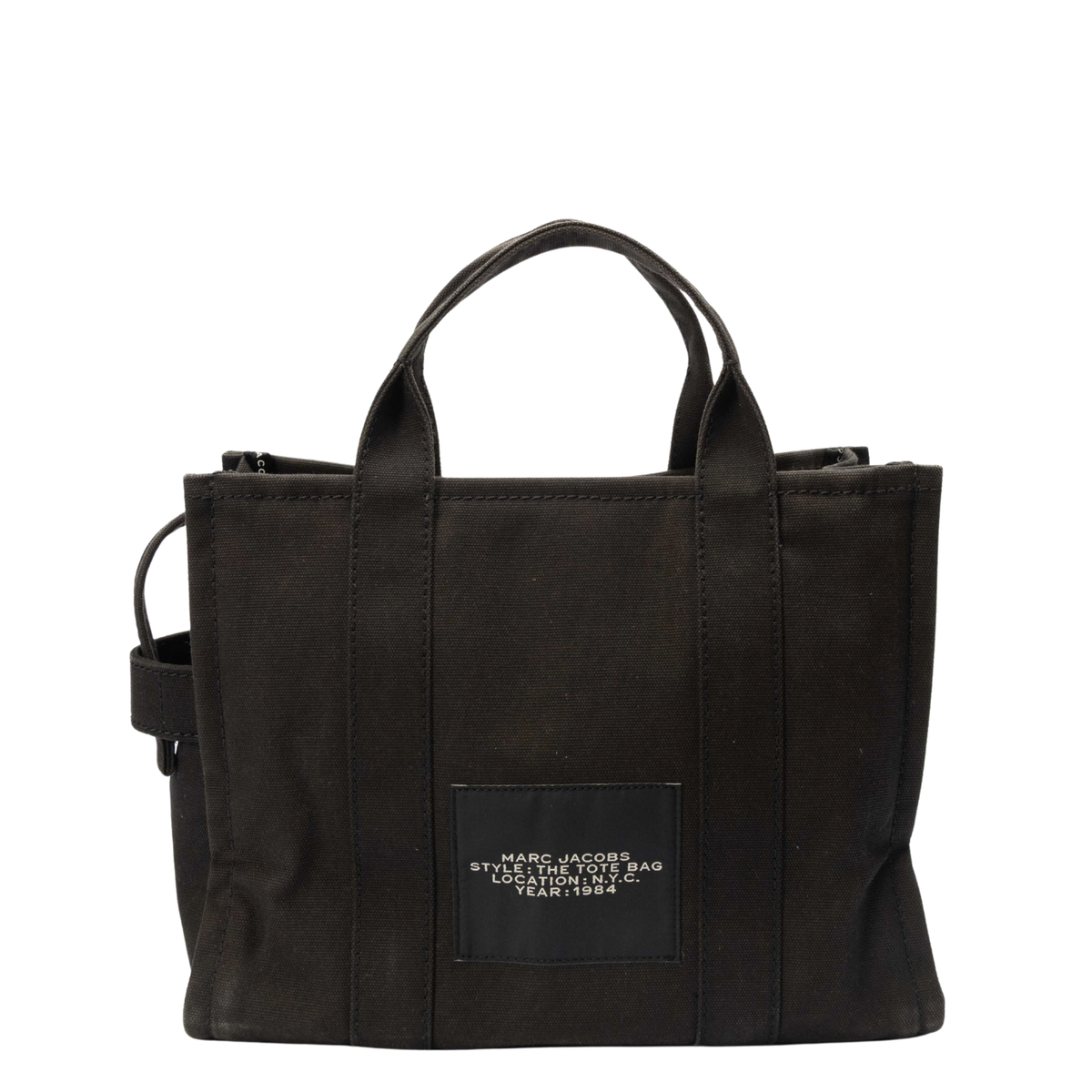 Marc Jacobs Black The Top Zip Medium Tote