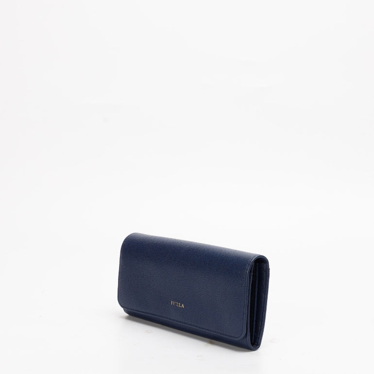 Furla Blue Babylon Bifold Wallet