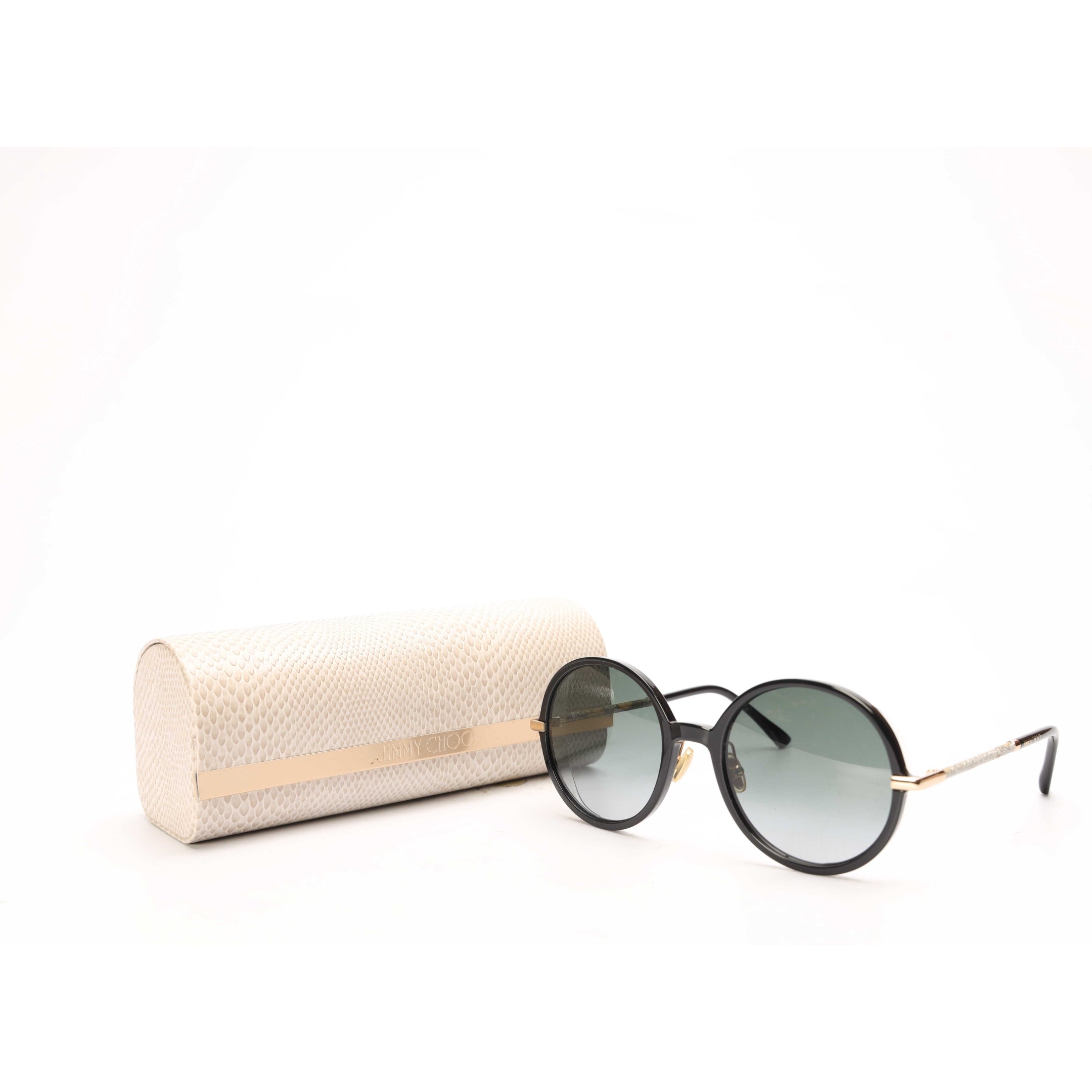 Jimmy Choo Round Polarised Sunglasses