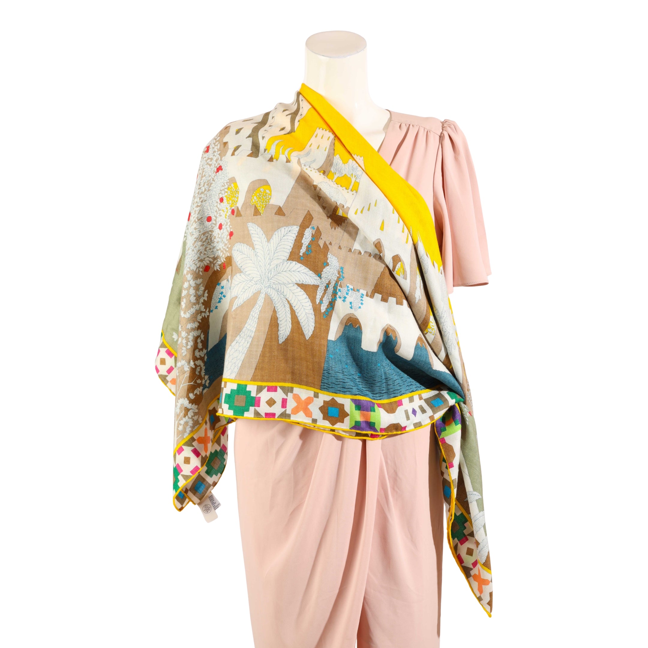 Hermes Le Palais Des Quatre Vents Scarf